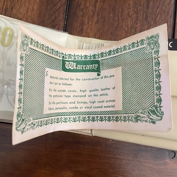 Vintage 1950’s wallet set brand new - Picture 9 of 12